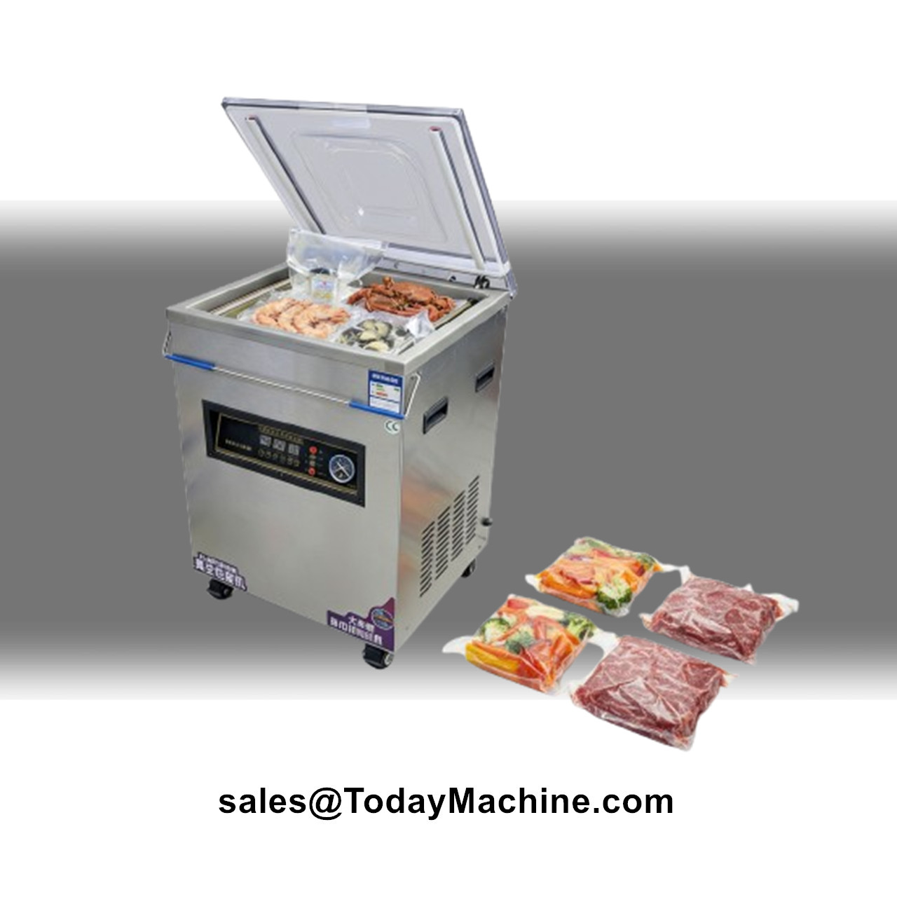 Food Vacuum Sealer Machine - Mesin Pengemas dan Penyegel Kantong Vakum