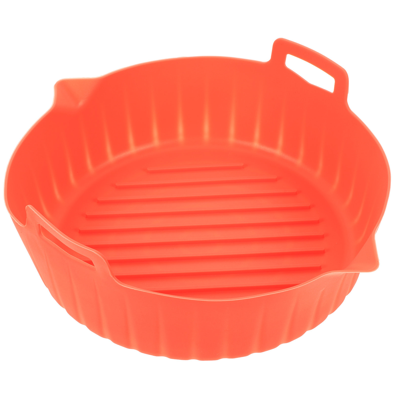 Air Fryer Silicone Pot Liner - Wadah Silikon untuk Penggoreng Udara, Bentuk