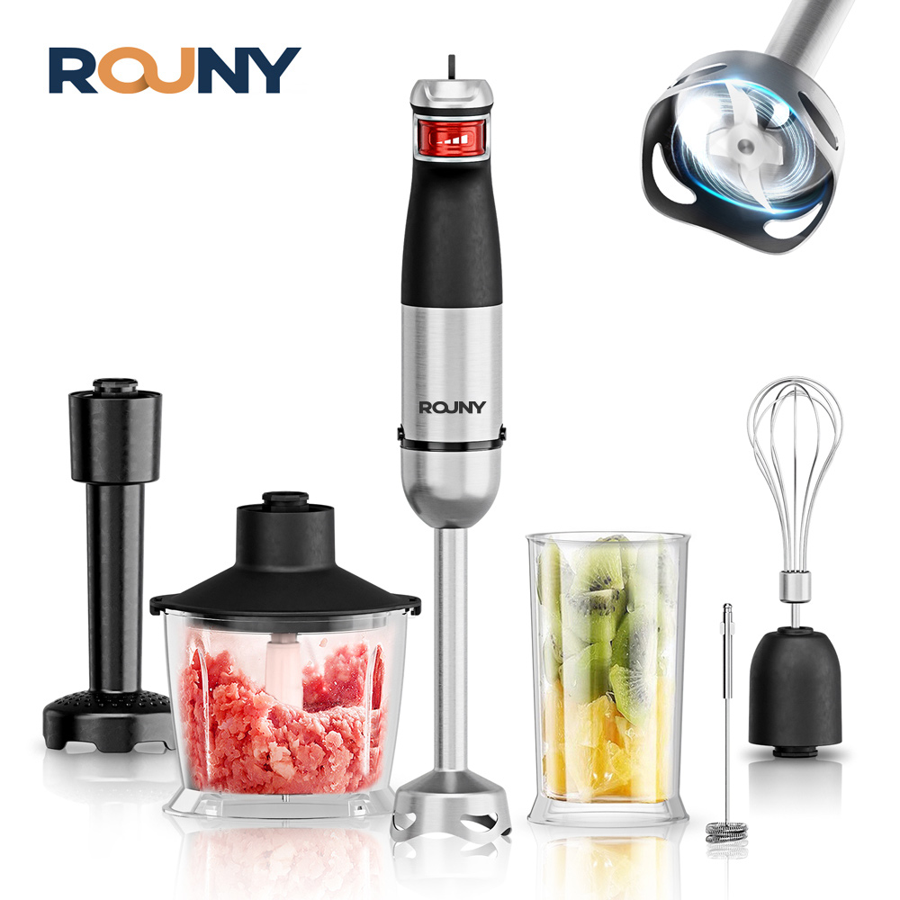 Blender Tangan Elektrik 6-in-1 - Immersion Hand Blender Set ulasan dan harga