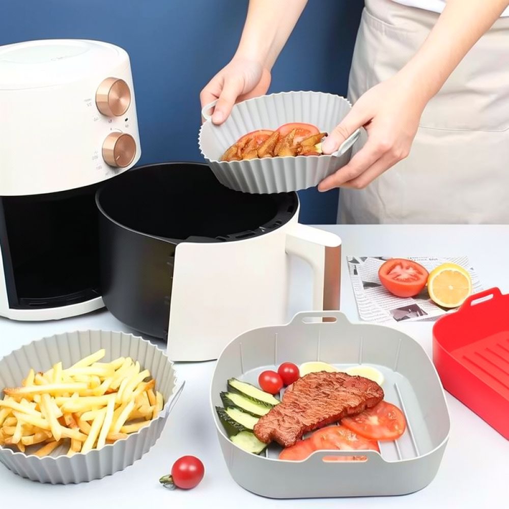 Lapisan Keranjang Penggoreng U - Air Fryer Silicone Pot Liner ulasan dan harga