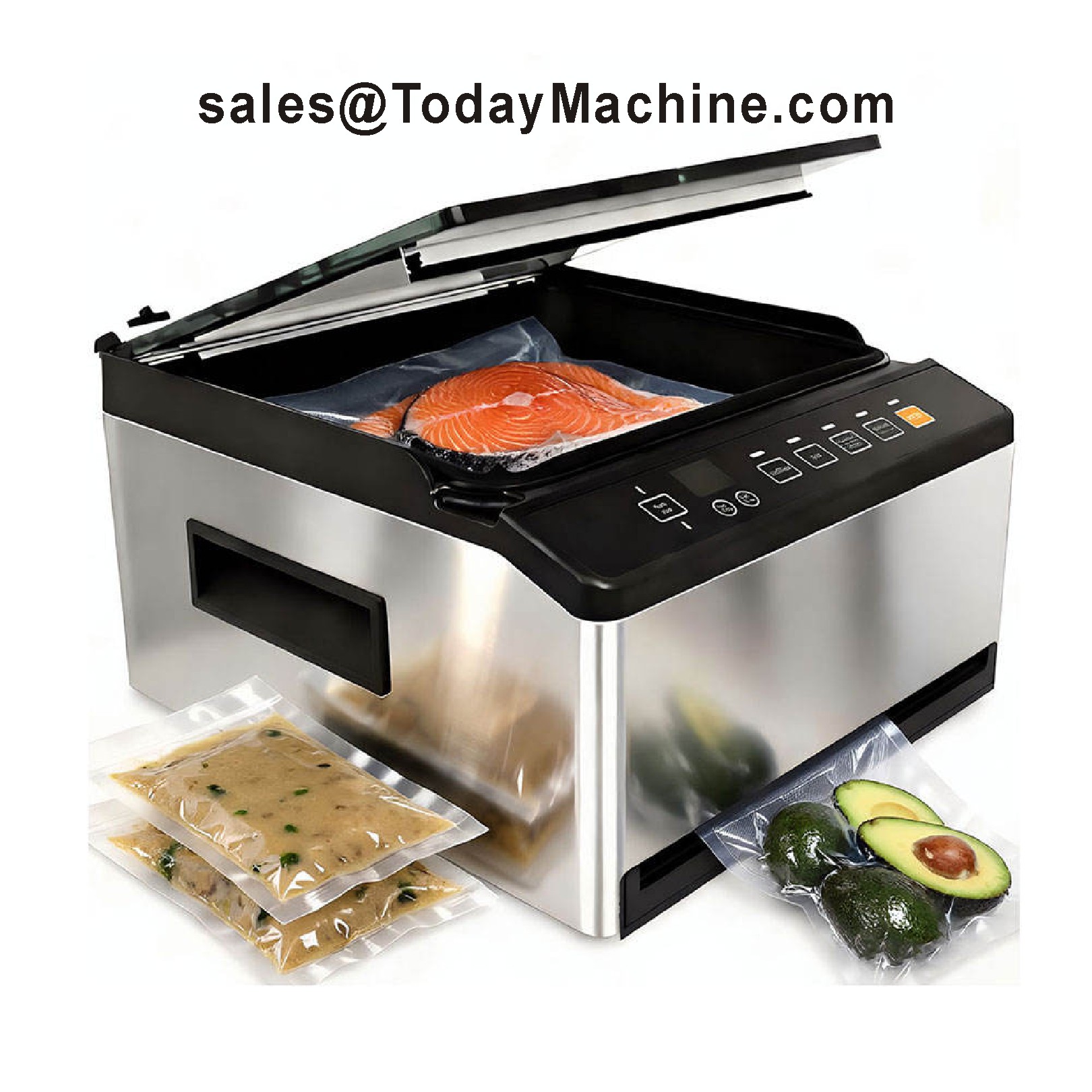 Mesin Penyegel Vakum Komersial - Food Vacuum Sealer Machine ulasan dan harga