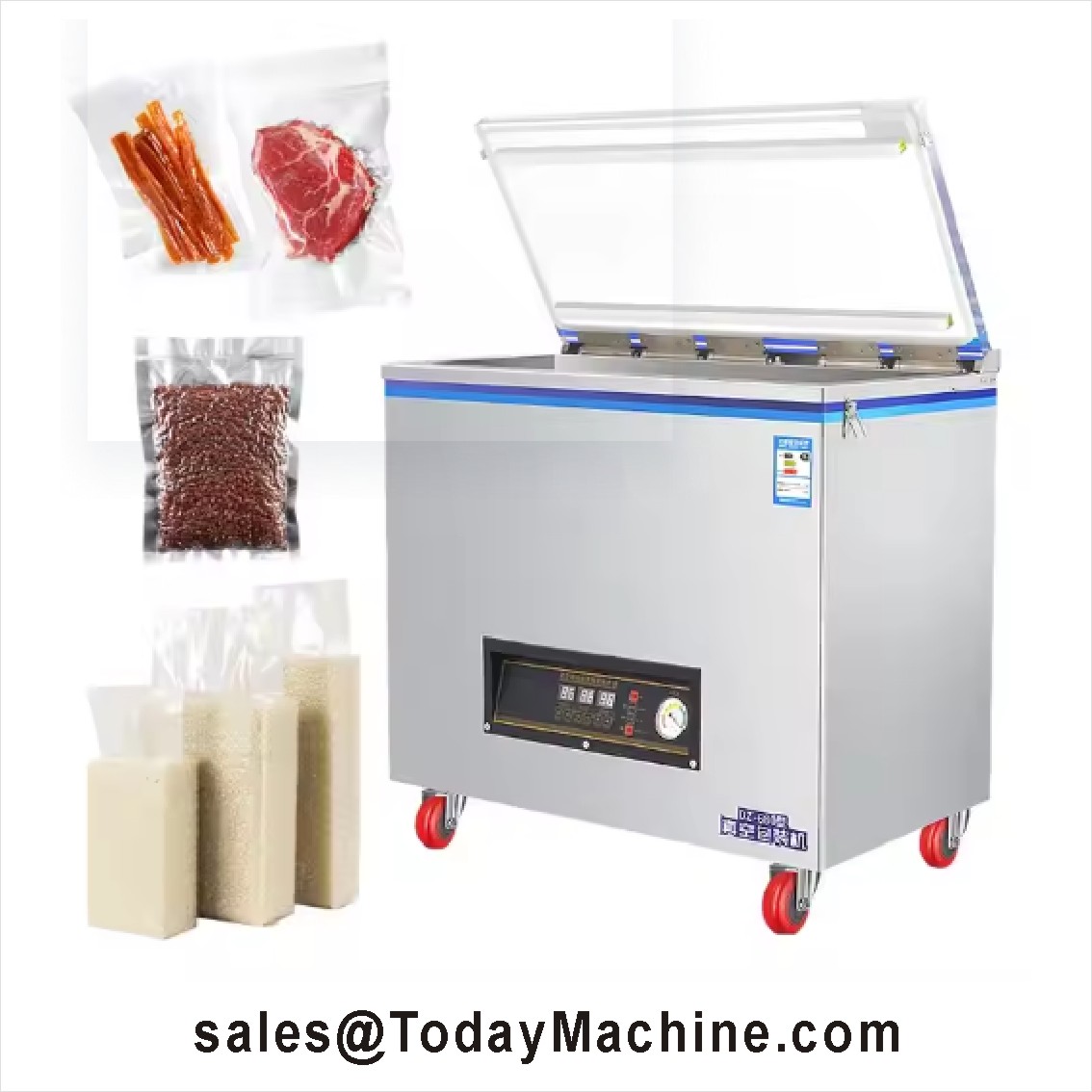Mesin Pengemas Vakum Komersial - Food Vacuum Sealer Machine ulasan dan harga