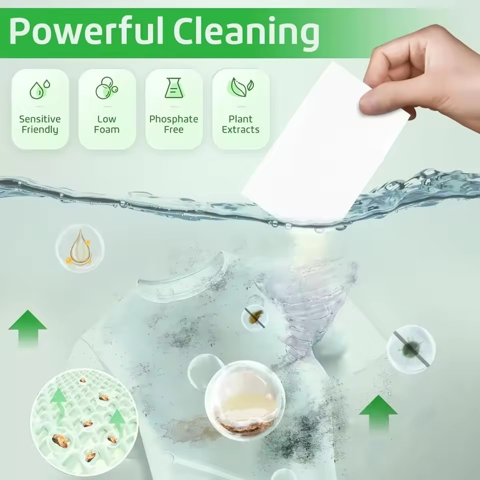 Tablet Pembersih Pakaian Anti  - Laundry ulasan dan harga