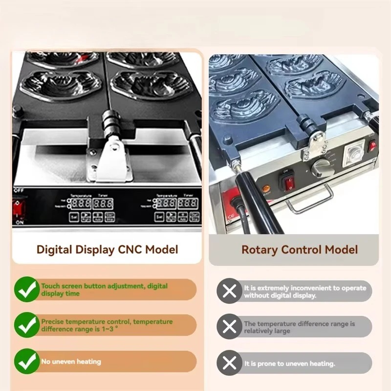 【Hot】Pembuat Wafel Kepiting Mi - Mini Waffle Maker Machine ulasan dan harga