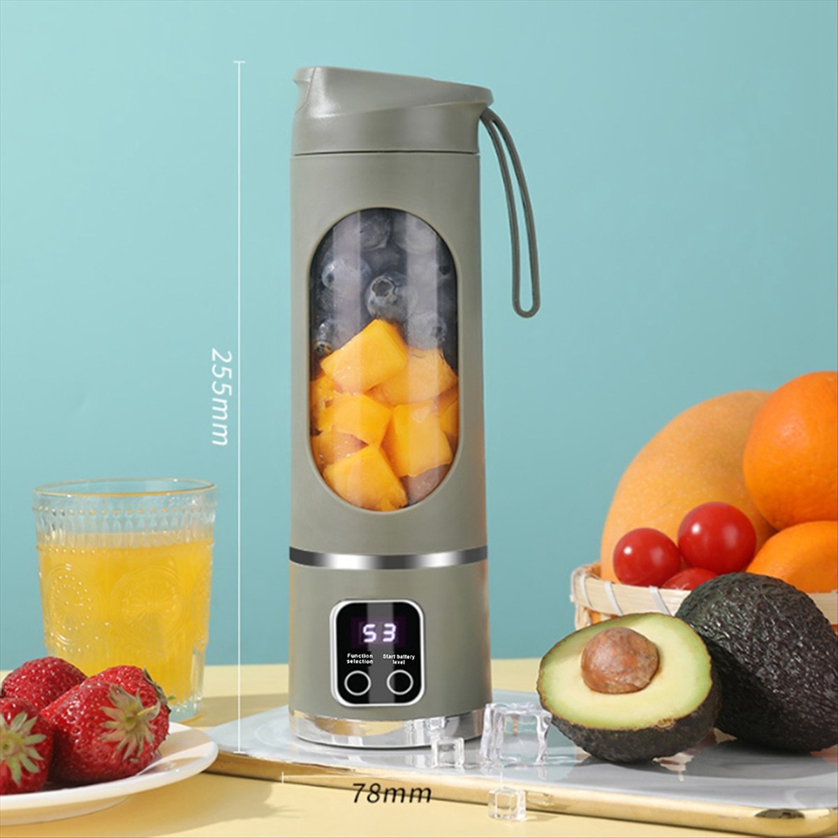 Blender Portabel A20M USB Isi  - Portable Blender Usb Rechargeable ulasan dan harga