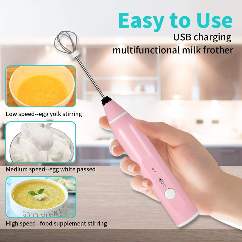 1 Set Mixer Kopi Susu Elektrik - Electric Milk Frother Handheld ulasan dan harga