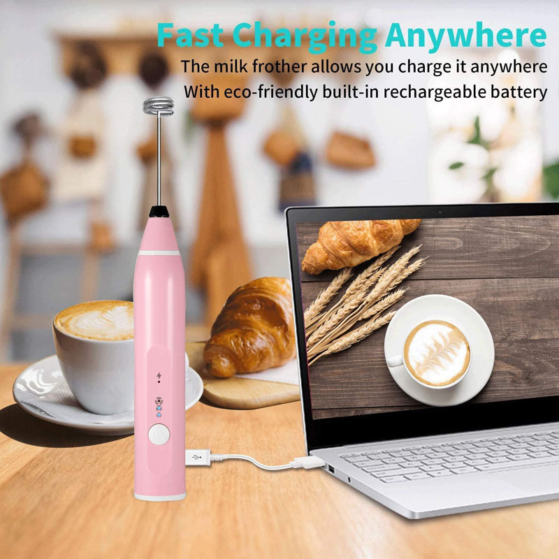 1 Set Mixer Kopi Susu Elektrik - Electric Milk Frother Handheld ulasan dan harga